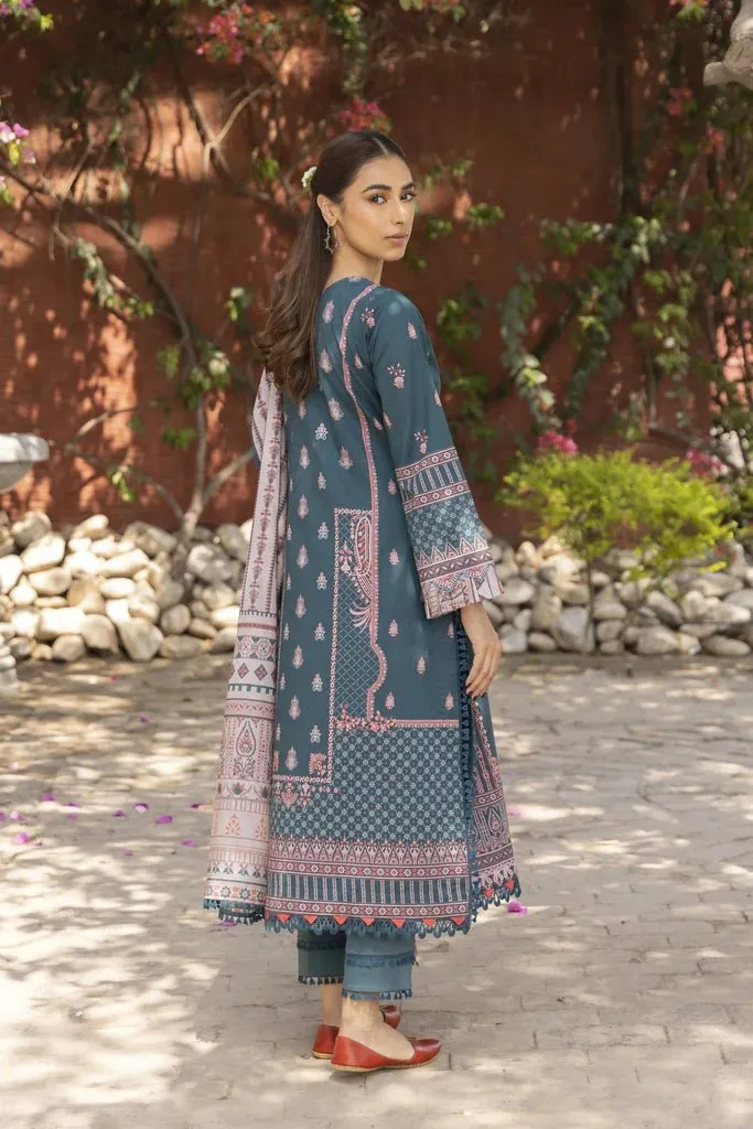 Aabyaan Prints Lawn Suit Cyra AAB02