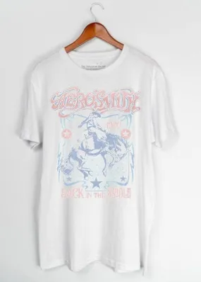 Aerosmith Saddle Rider Tee