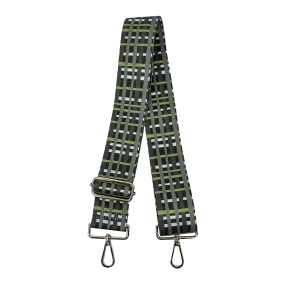 Ahdorned x Madcap Cottage 'Plaid' Interchangeable Adjustable Bag Straps