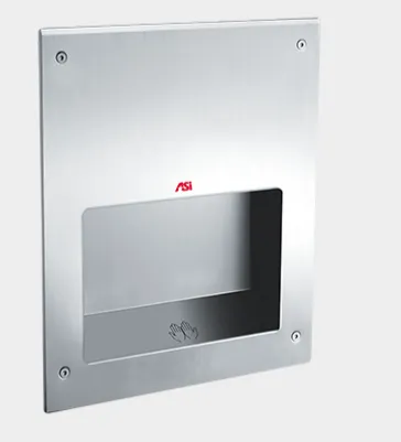 ASI® 0198-MH-2 SAFE-Dri™ 208-240V, High Speed, Recessed, Anti-Ligature Hand Dryer