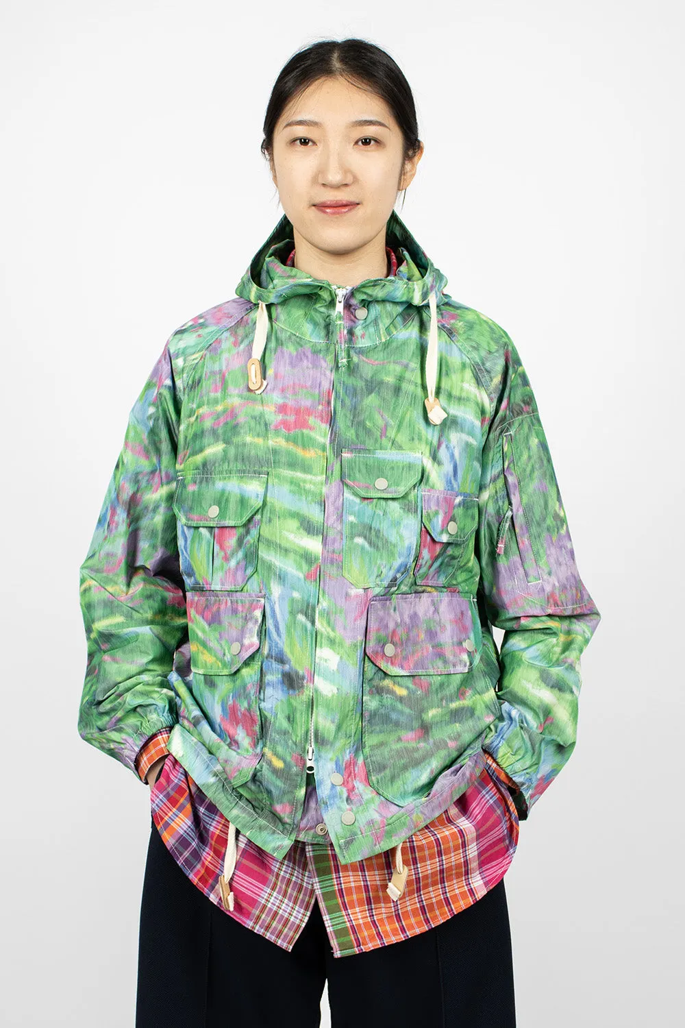 Atlantic Parka Green Floral