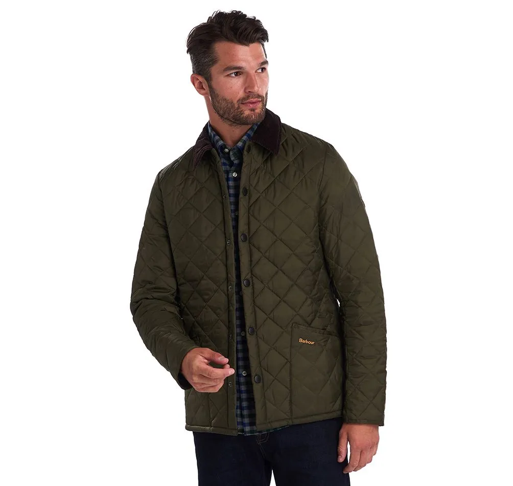 Barbour Men's Hertiage Liddesdale Diamond Quilted Jacket, Tailored Fit