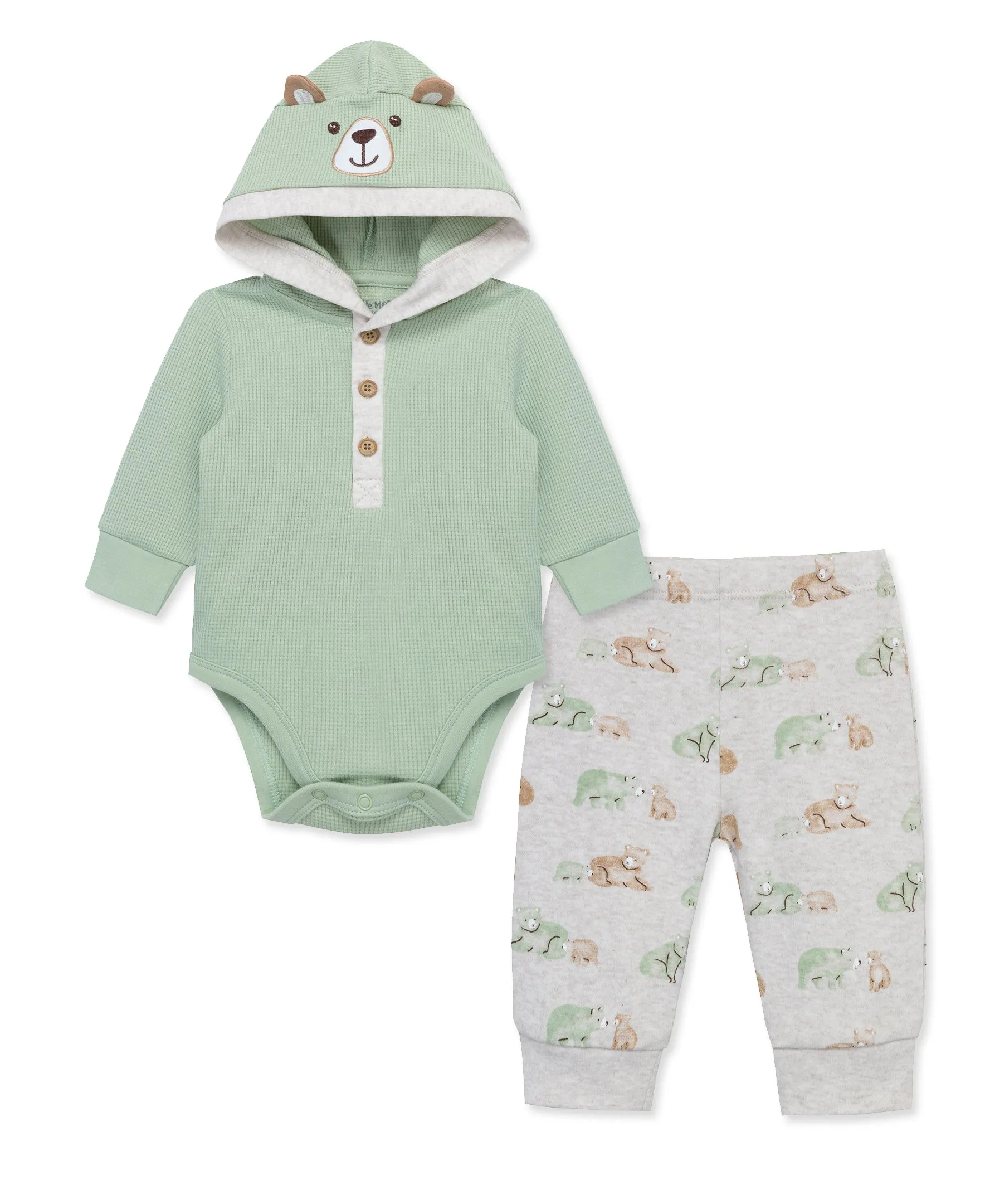 Bear Bodysuit & Pant Set