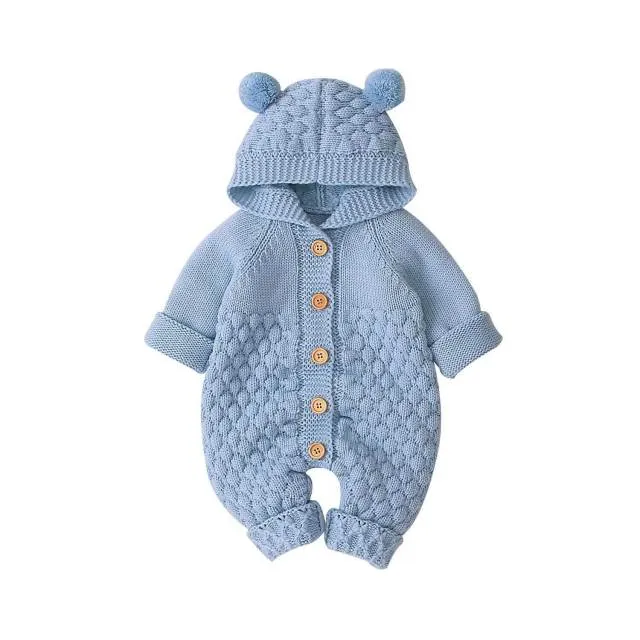 BEAR Knitted Romper