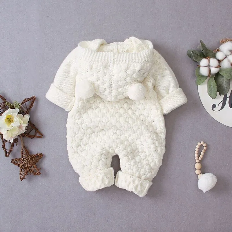 BEAR Knitted Romper