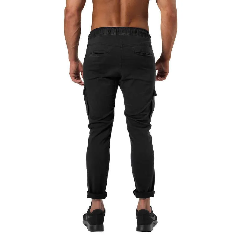 Better Bodies Harlem Cargo Pants - Wash Black