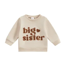 BIG SISTER Plush Sweatshirt