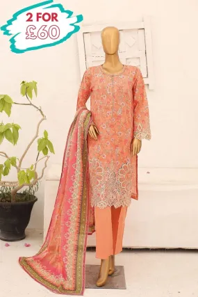 Bin Saeed Chikankari Lawn 3 Piece Suit BIN164