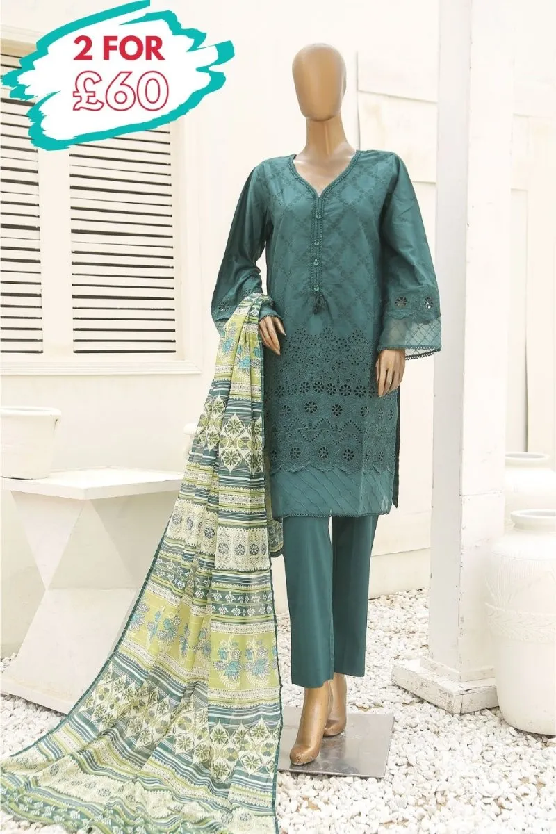 Bin Saeed Chikankari Lawn Suit BIN112