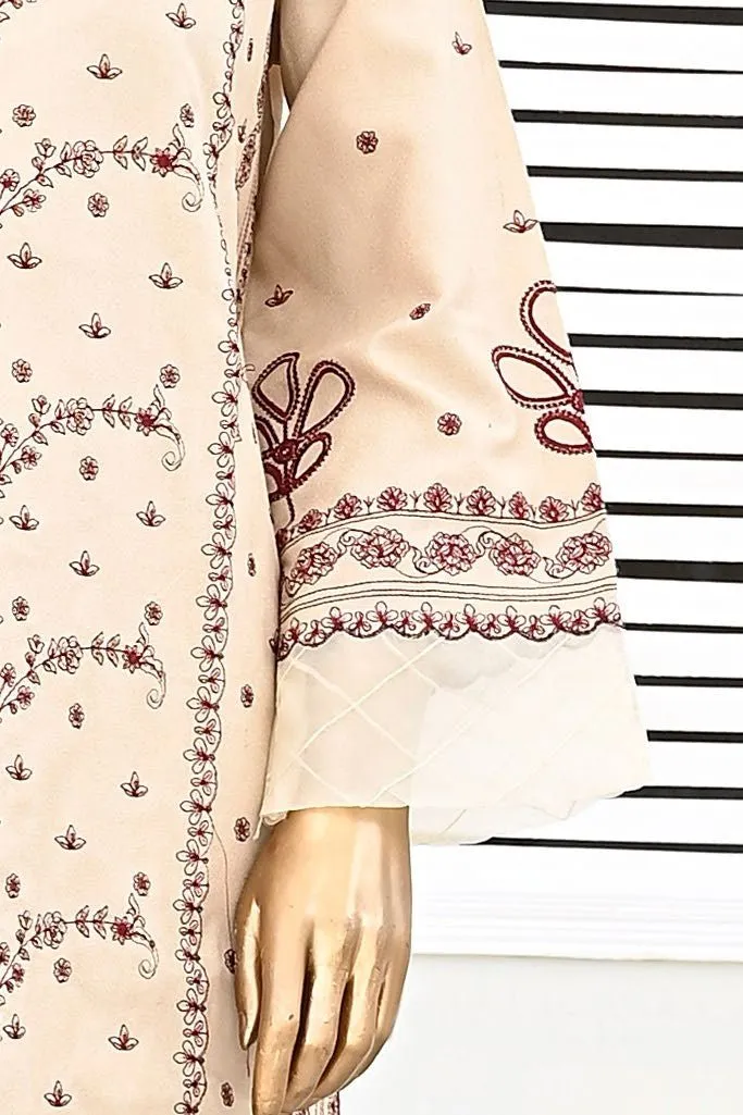 Bin Saeed Embroidered Marina 3 Piece Suit BIN142