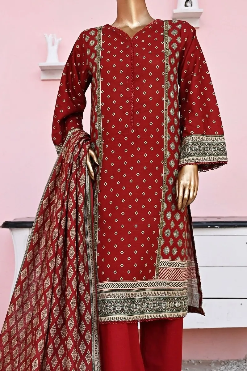 Bin Saeed Khaddar 3 Piece Suit BIN135