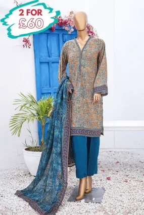 Bin Saeed Lawn 3 Piece Suit BIN169