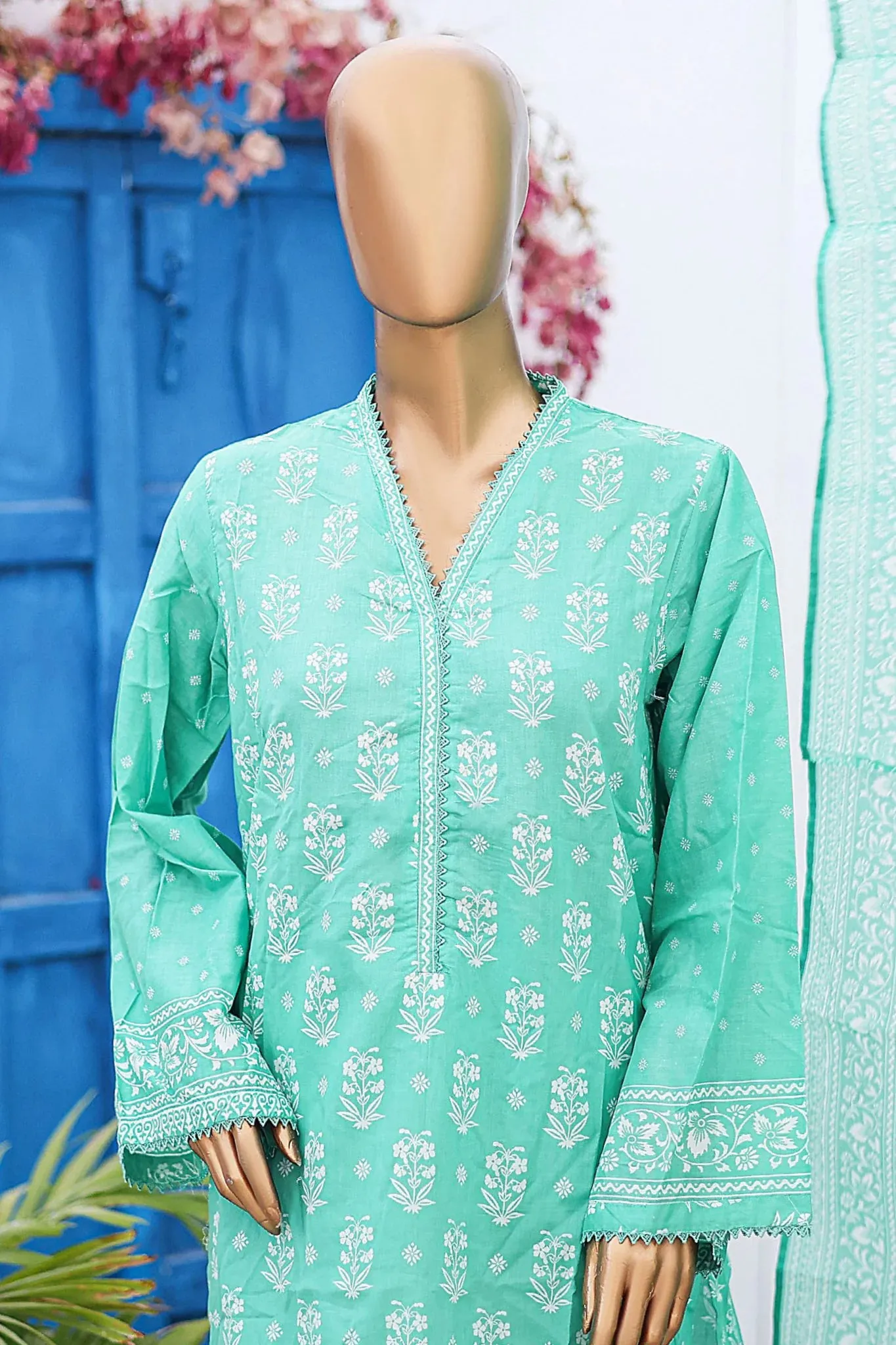 Bin Saeed Lawn 3 Piece Suit BIN170