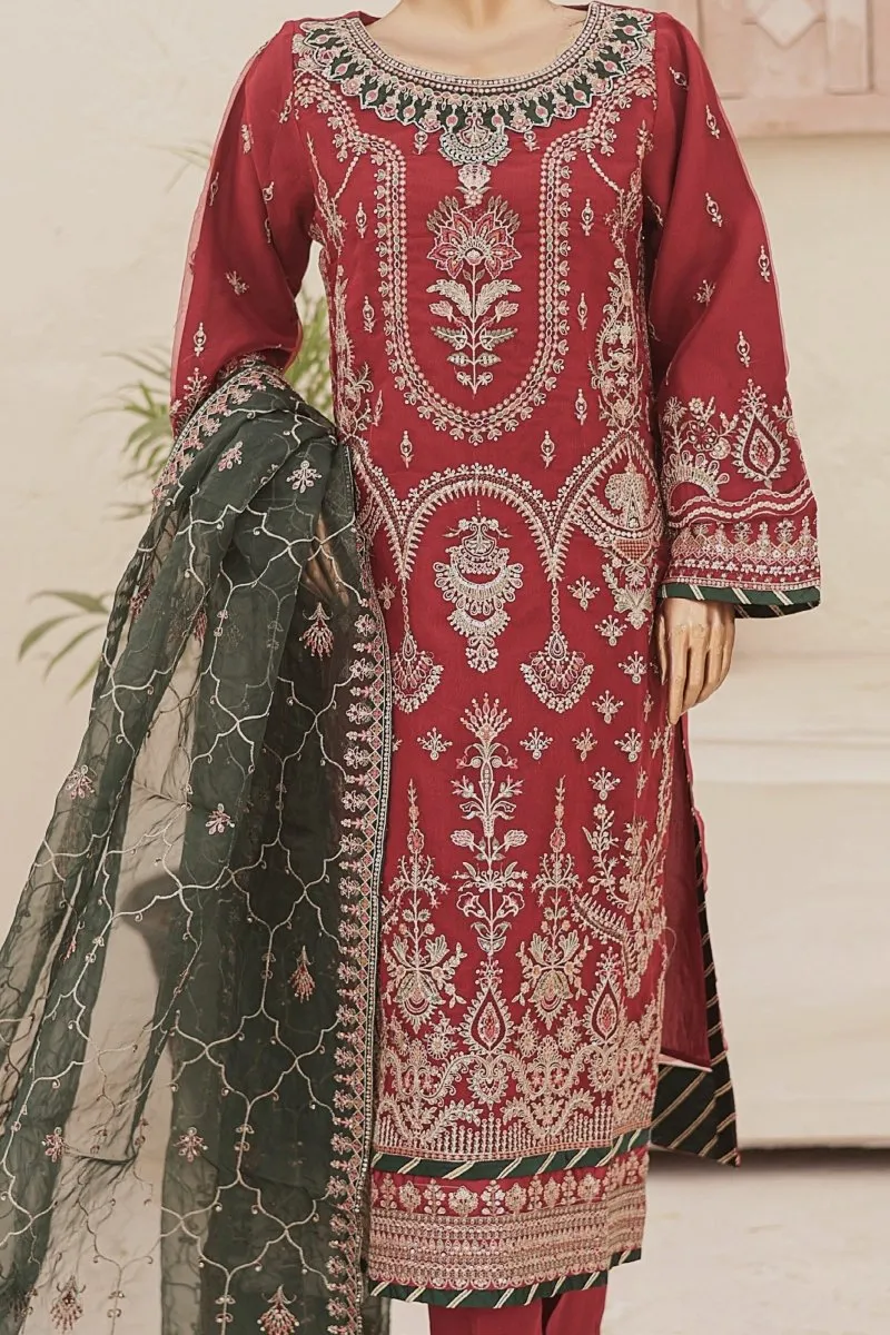 Bin Saeed Organza Party Wear Pakistani Suit BIN148