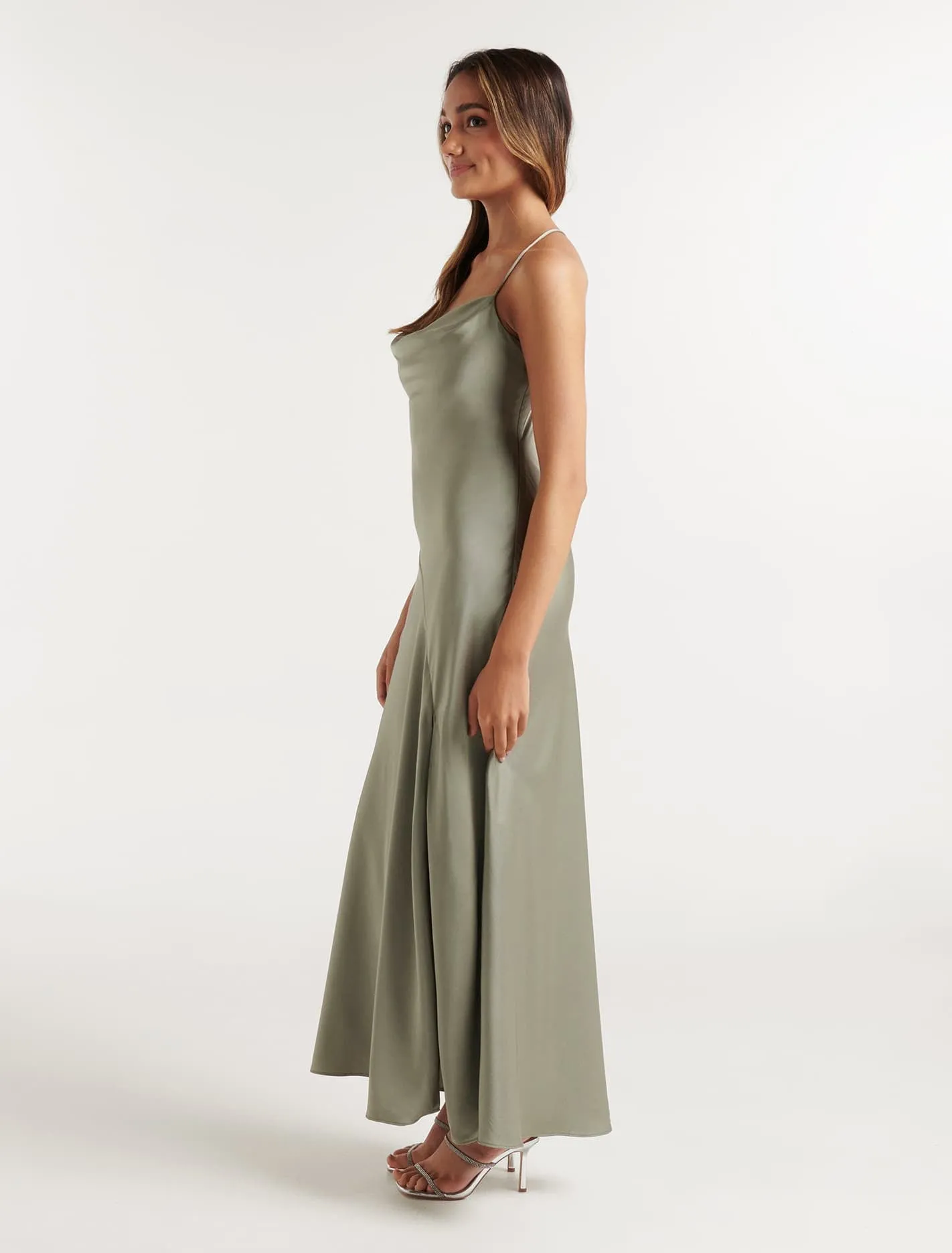 Blair Petite Back Detail Maxi Dress