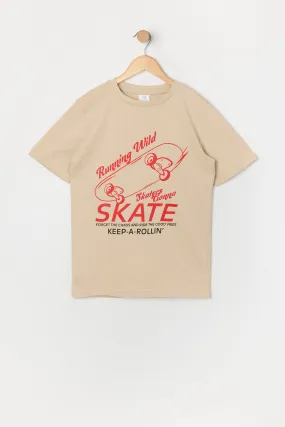 Boys Skaters Gonna Skate Graphic T-Shirt