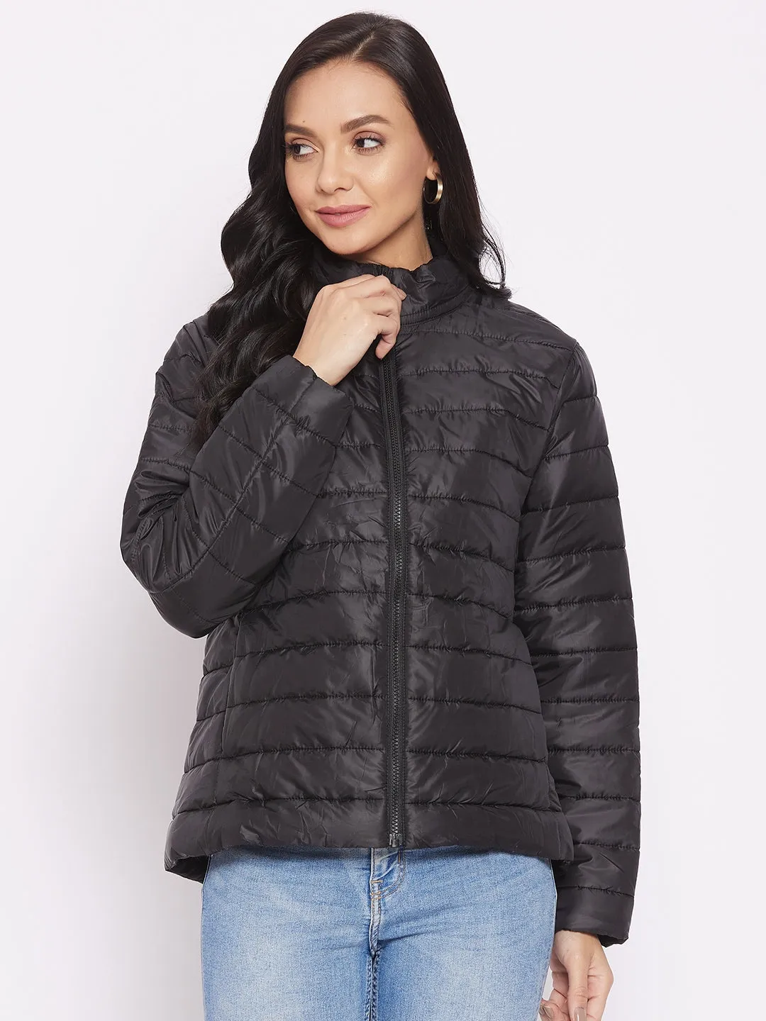 Cantabil Black Women's Jacket