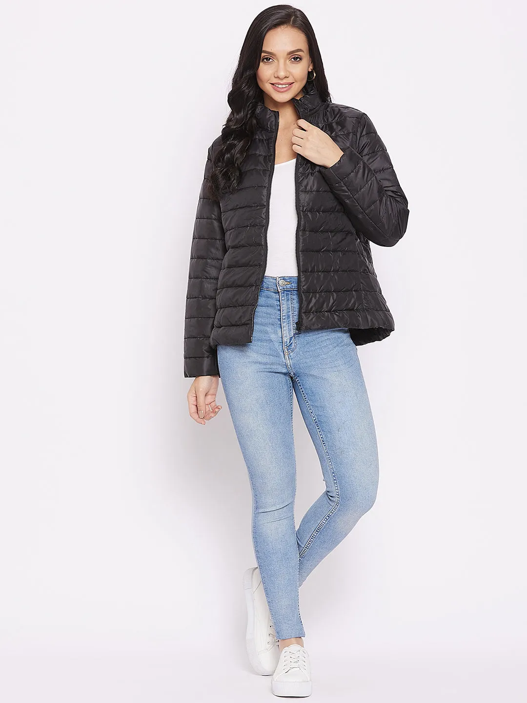 Cantabil Black Women's Jacket