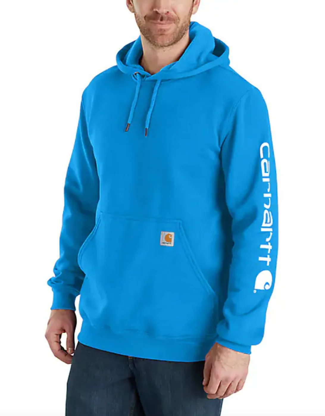 Carhartt Loose Fit Midweight Logo Sleeve Graphic Sweatshirt