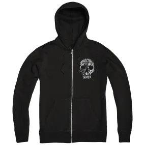 Sure, I can help optimize the title with some descriptive modifiers. Heres an improved version:

Dark Gothic Skull Zipper Hoodie by Chelsea Wolfe - Unisex Vintage Design