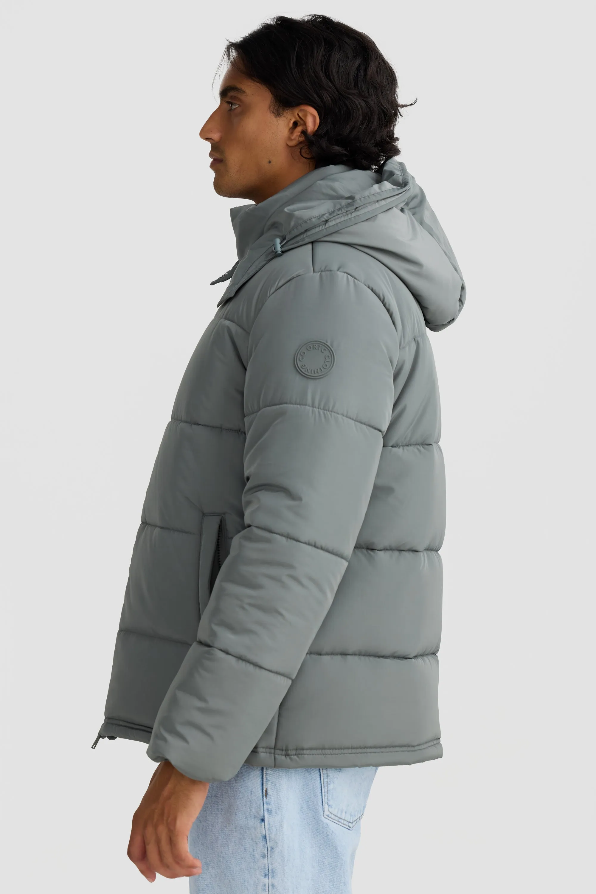 Colorado Eucalyptus Puffer Jacket