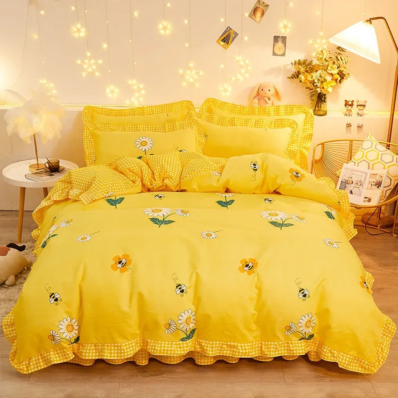 Colorful Floral Bedding Sets