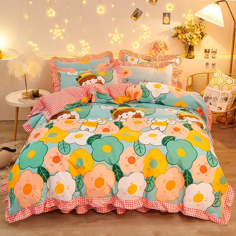 Colorful Floral Bedding Sets