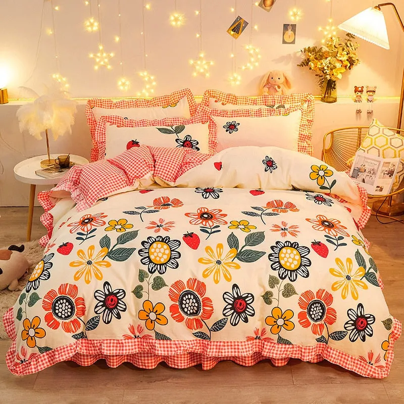 Colorful Floral Bedding Sets