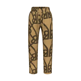 DENOGRAM PANTS-BROWN