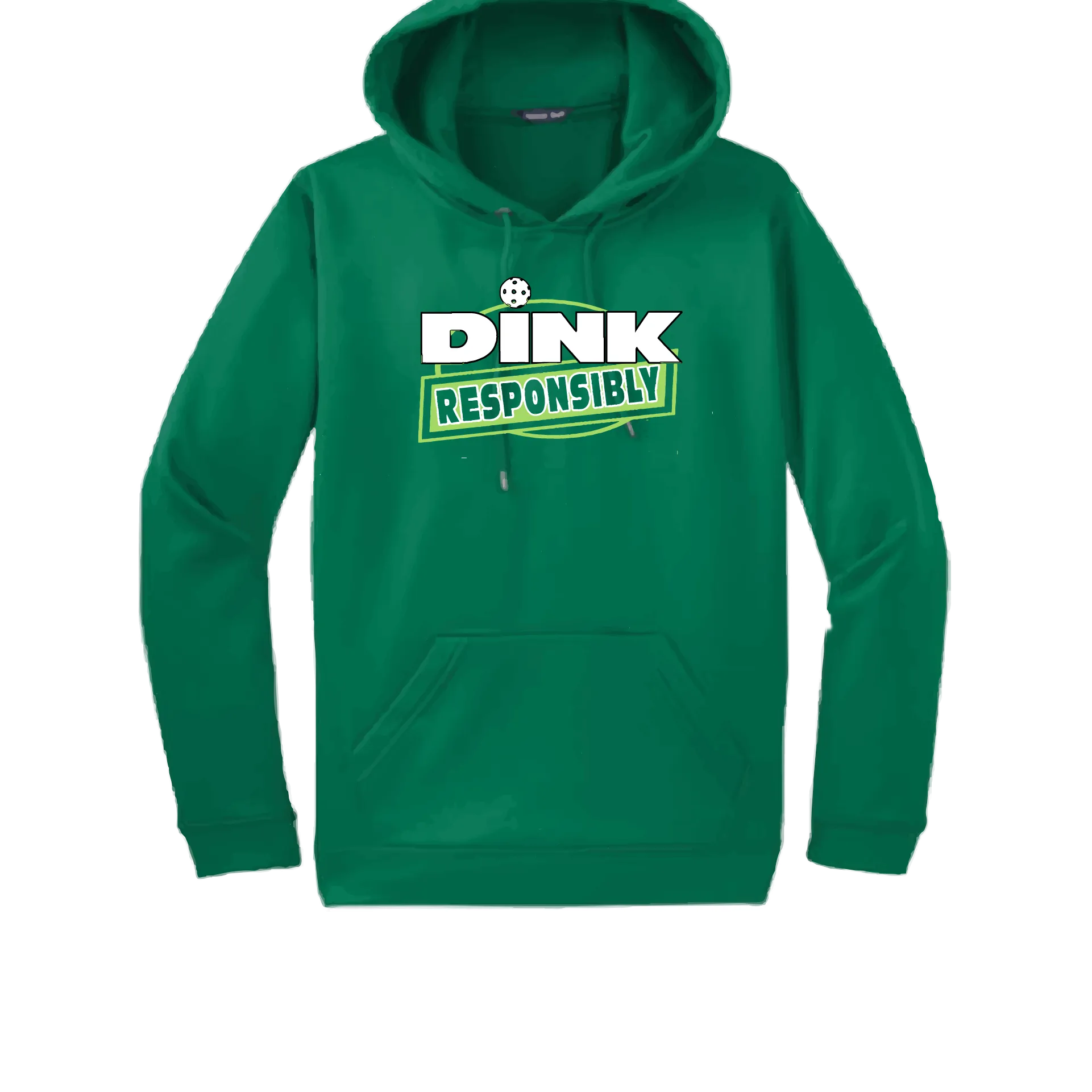 Dink Responsibly | Unisex Hoodie Pickleball Sweatshirt | 50% Cotton 50% Polyester