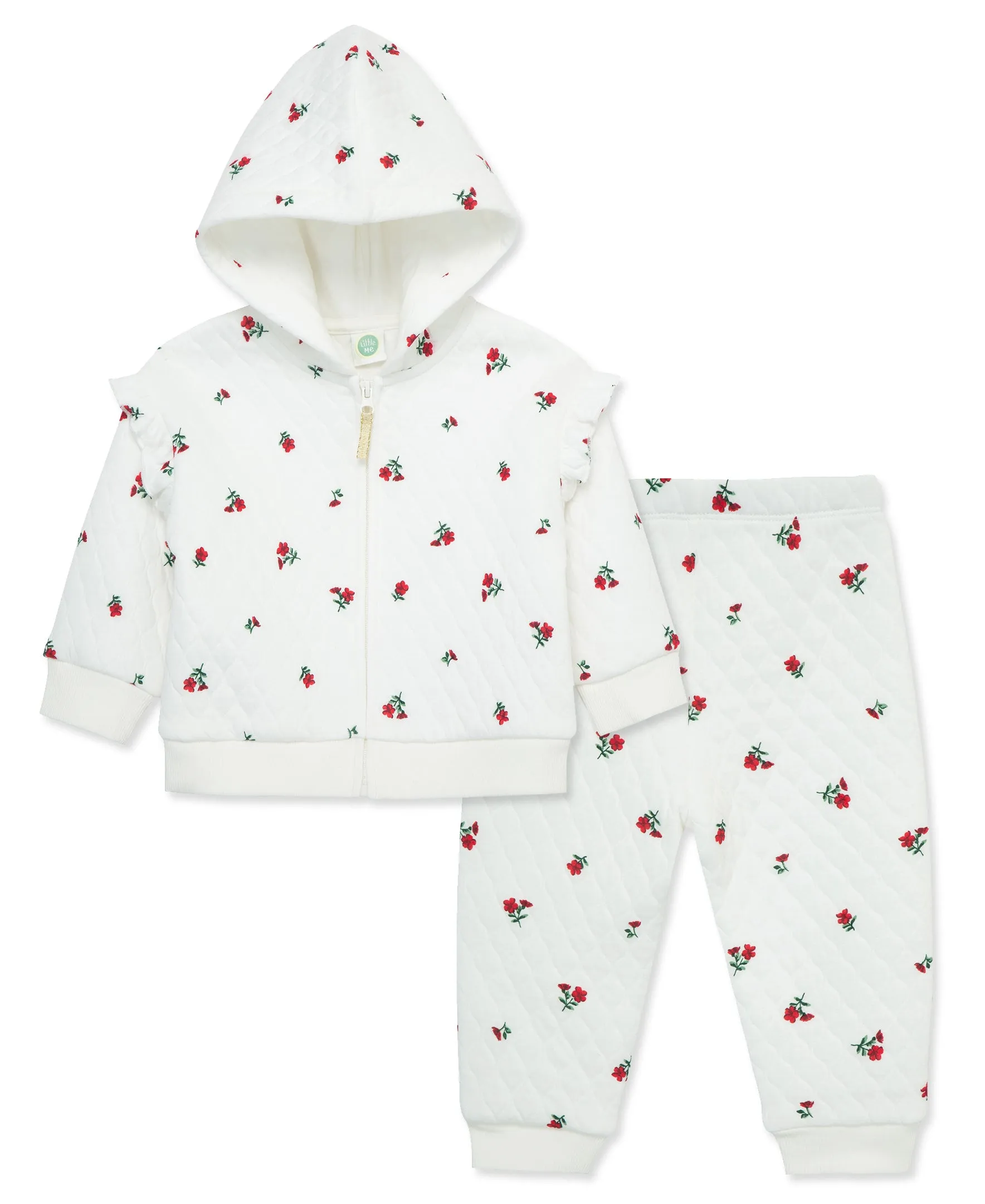 Floral Hoodie Set (12M-24M)