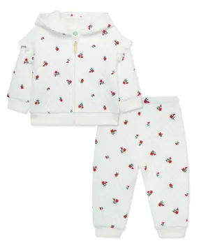 Floral Hoodie Set (12M-24M)