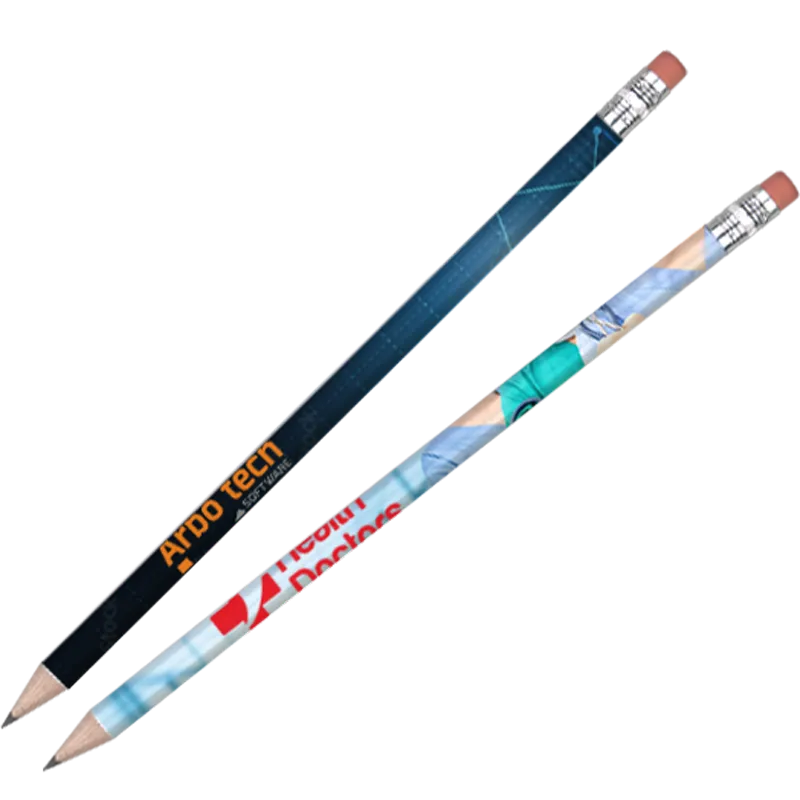 Full Colour Wrapped Pencils