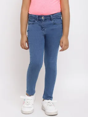 Girls Slim Fit Denim Jeans