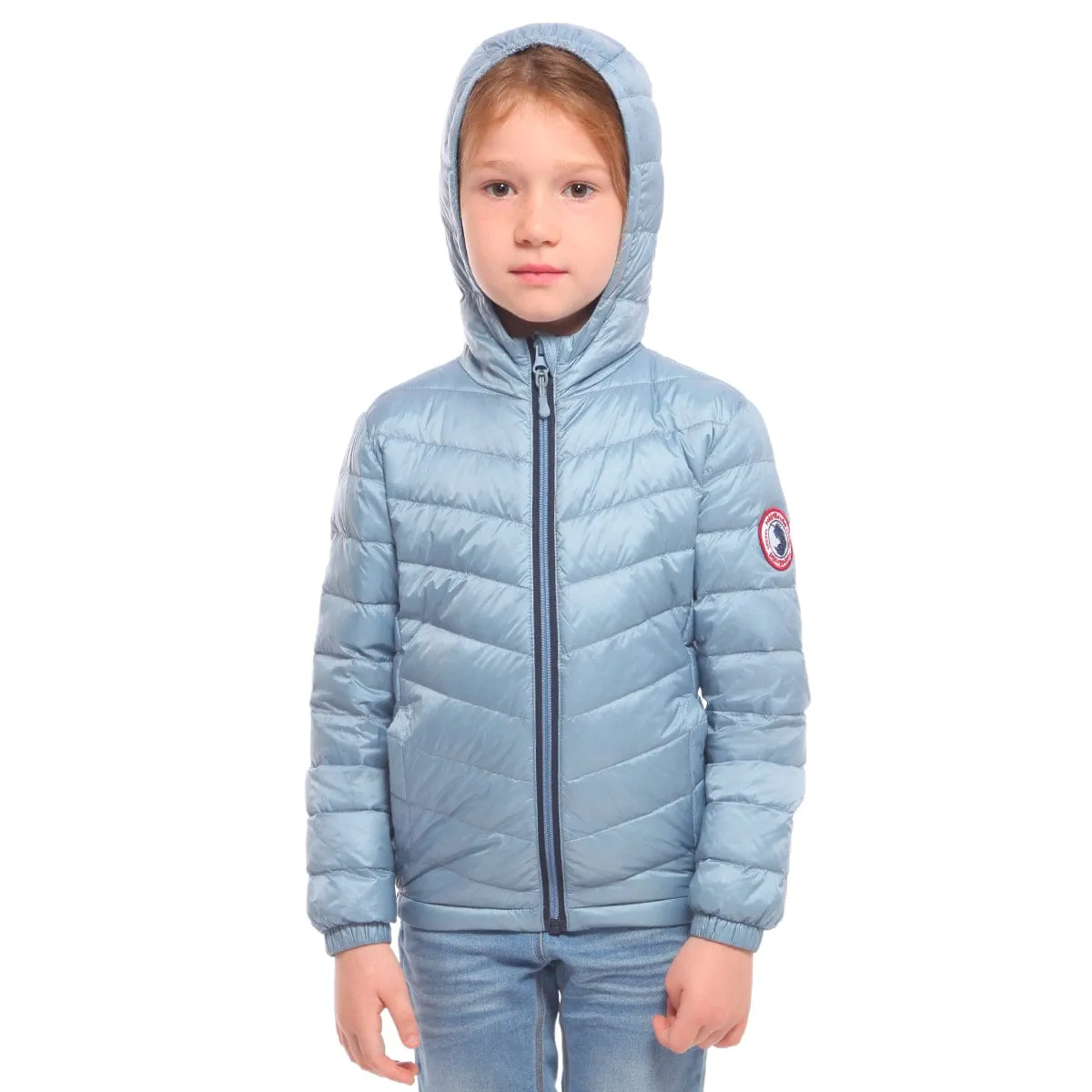 Girls' Ultra Light Packable Down Puffer Jacket