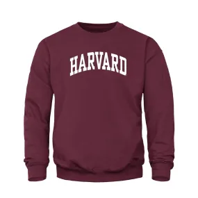 Harvard University Classic Crew Sweatshirt (Crimson)