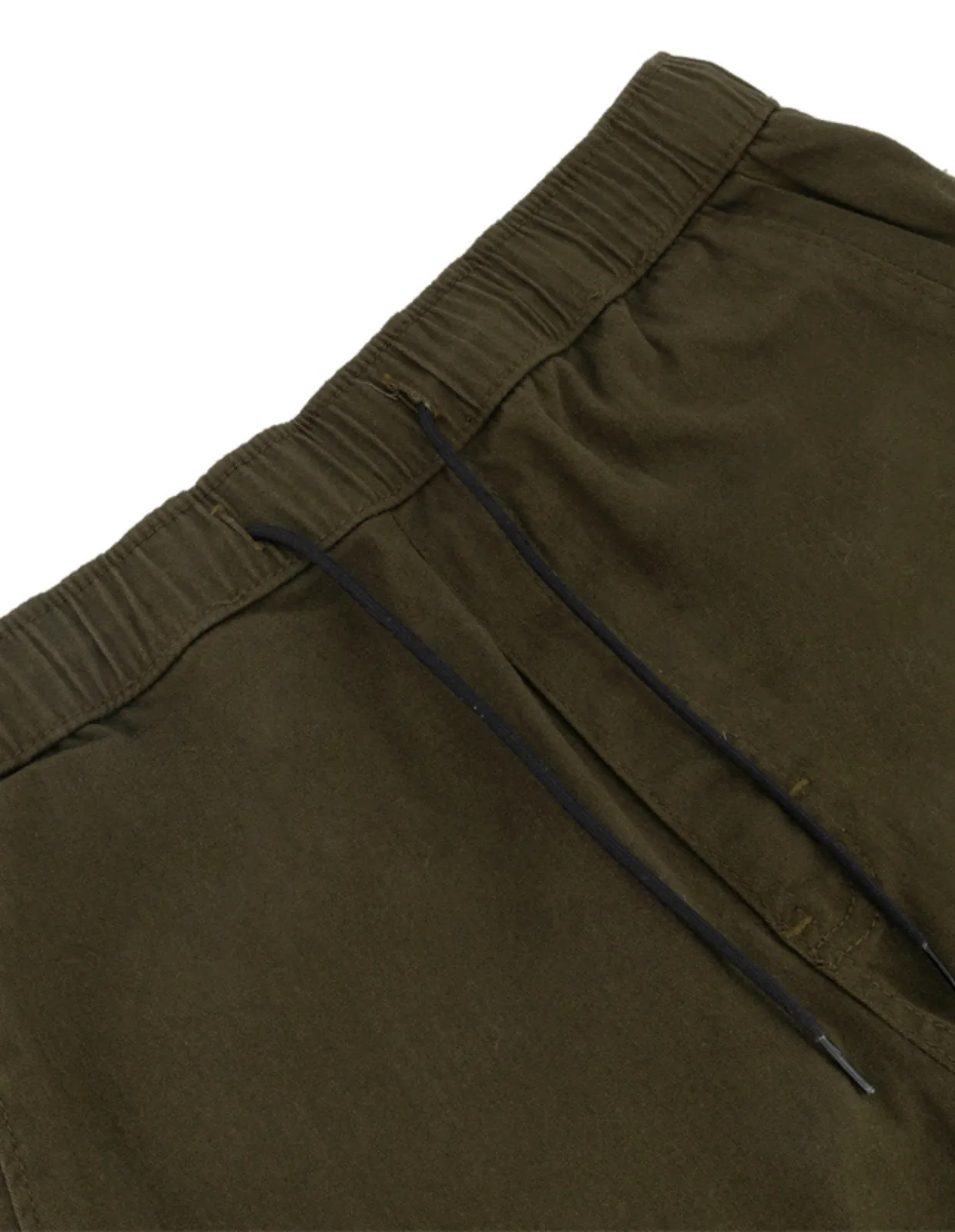 Jogger Cargo de Gabardina Premium - Verde Olivo