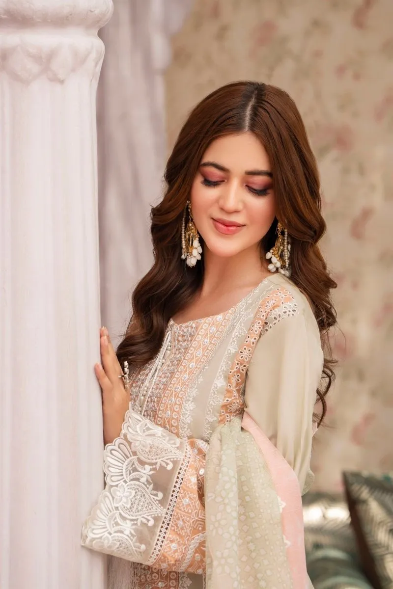 Karma Festive Embroidered Cotton Pakistani Suit KAR92