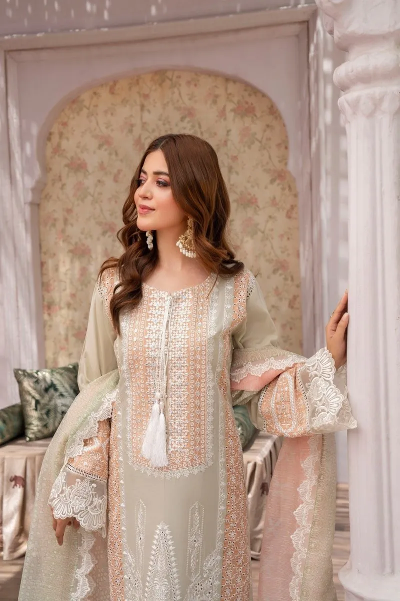 Karma Festive Embroidered Cotton Pakistani Suit KAR92