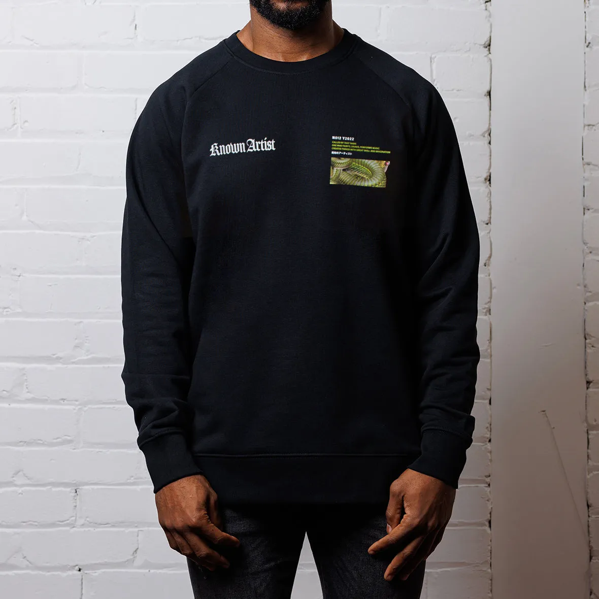 Known Artist 012 - Sweatshirt - Black