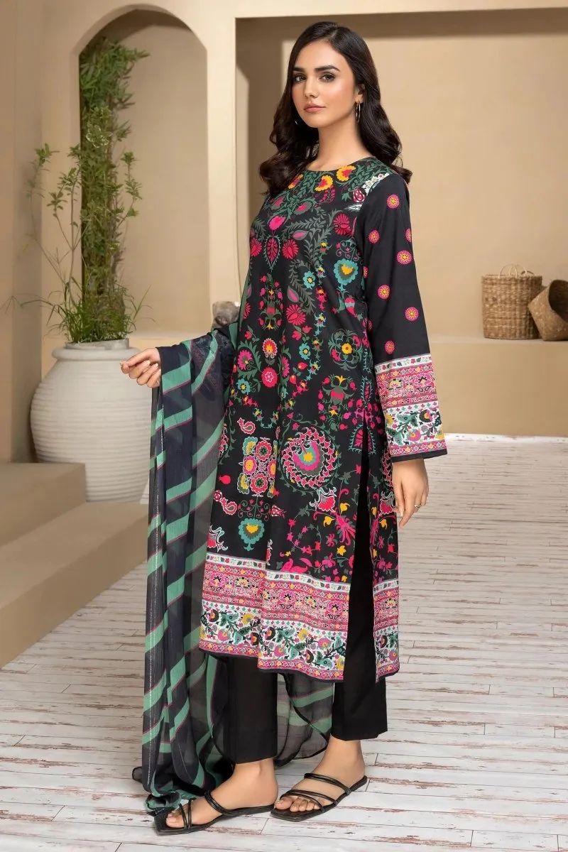 Limelight Cambric Pakistani 3 Piece Suit LIM360