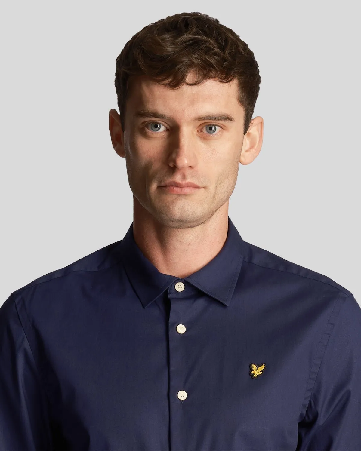 LS Slim Fit Poplin Shirt