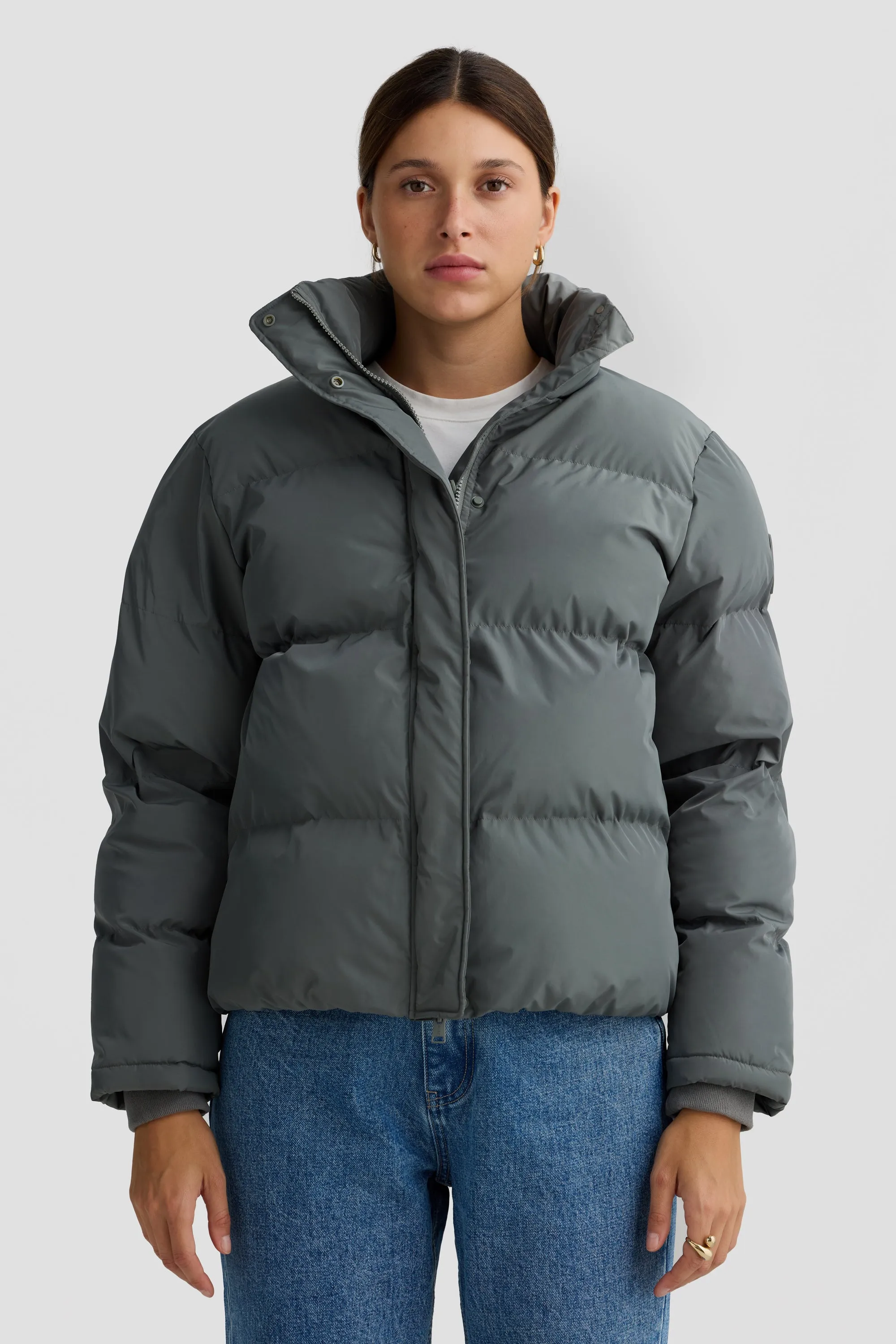 Montana Puffer Jacket Eucalyptus