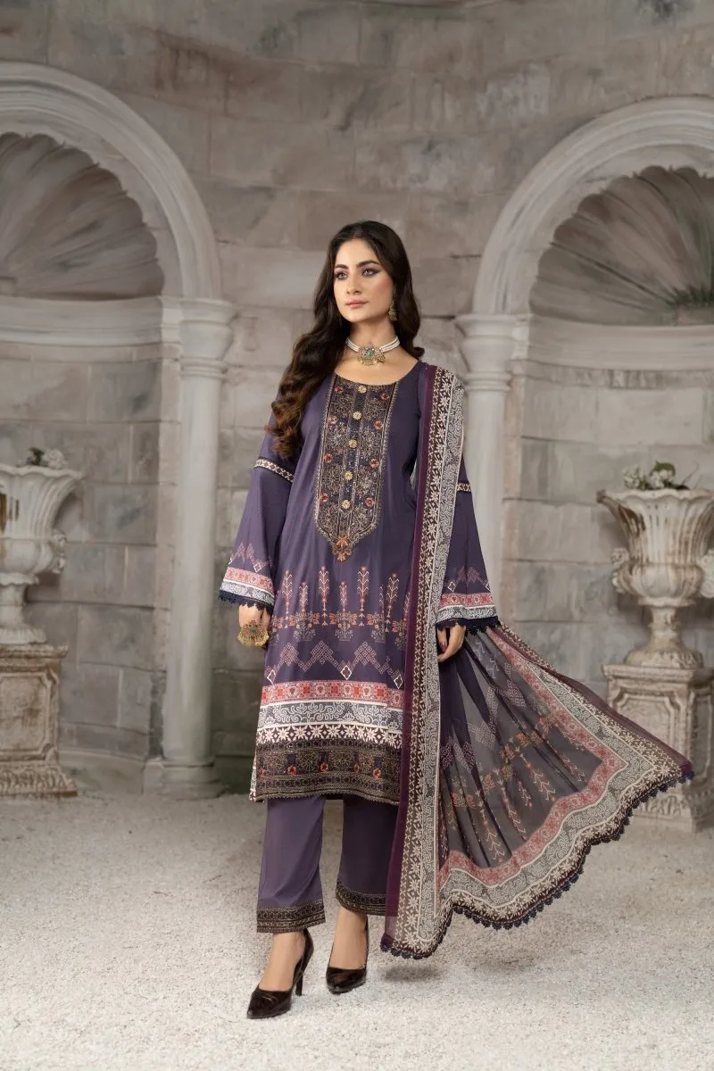 Munira Cambric 3 Piece Suit MUN502