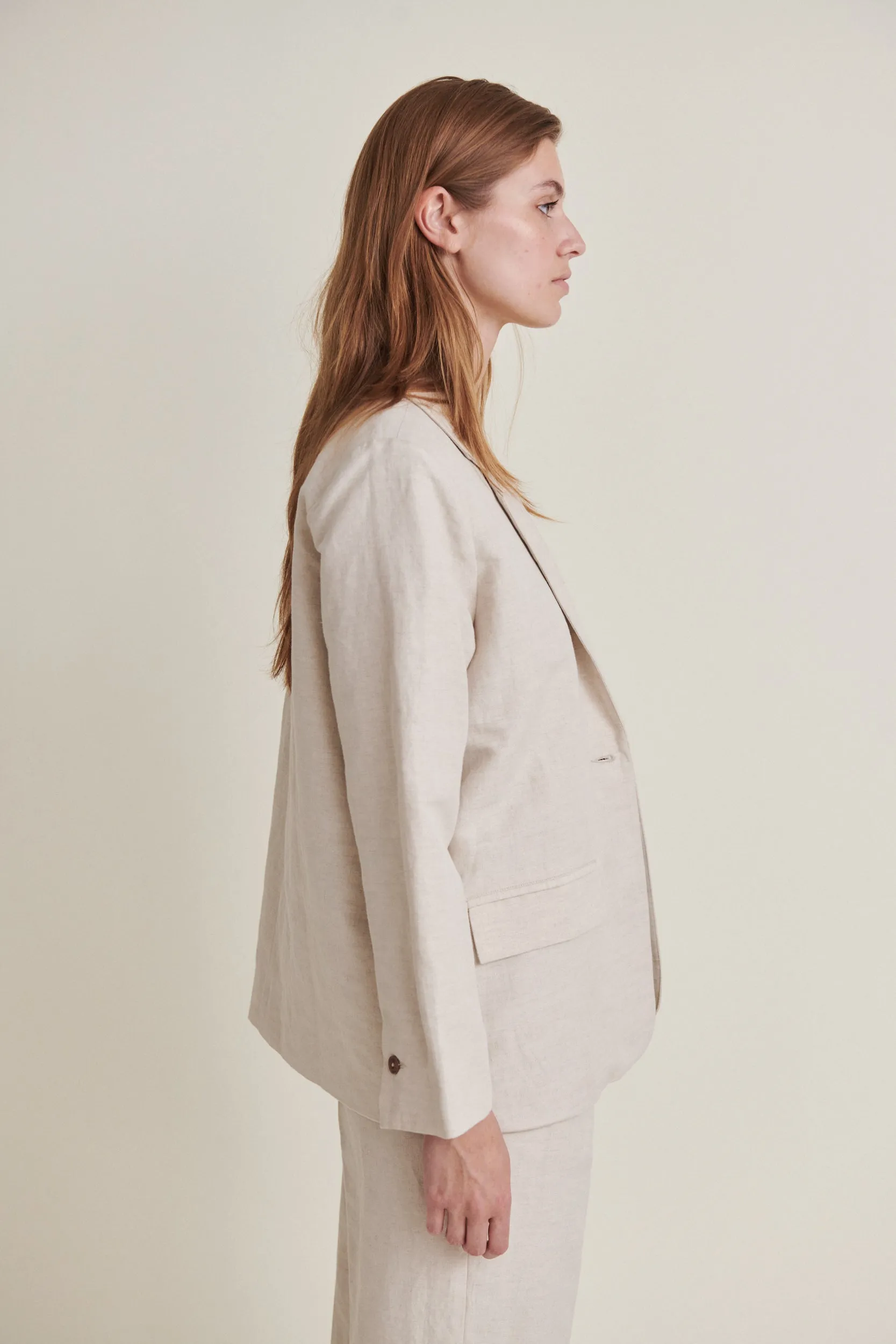 Nata Jacket - Natural melange