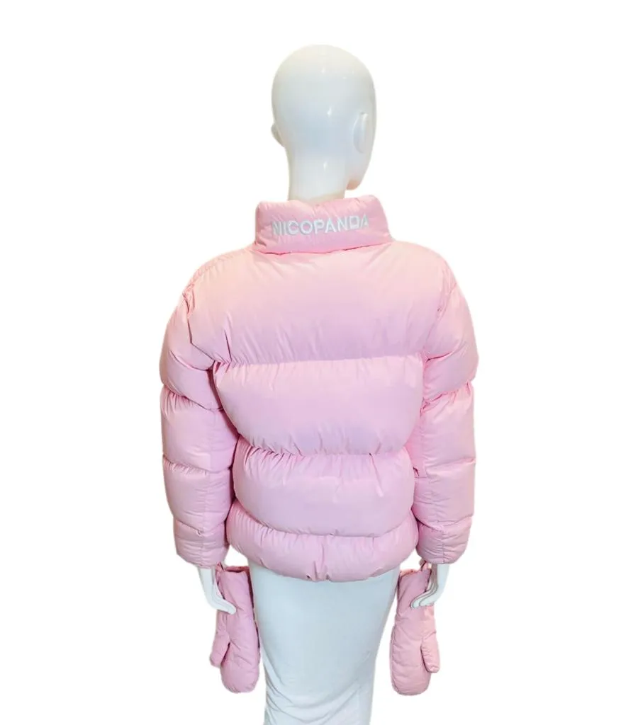 Optimizing the title for SEO and customer engagement:
Nicopanda XS Uptown Puffer Down Jacket with Detachable Mittens