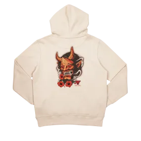 ONI HOODIE OFF WHITE/RED ELLIOT SLOAN