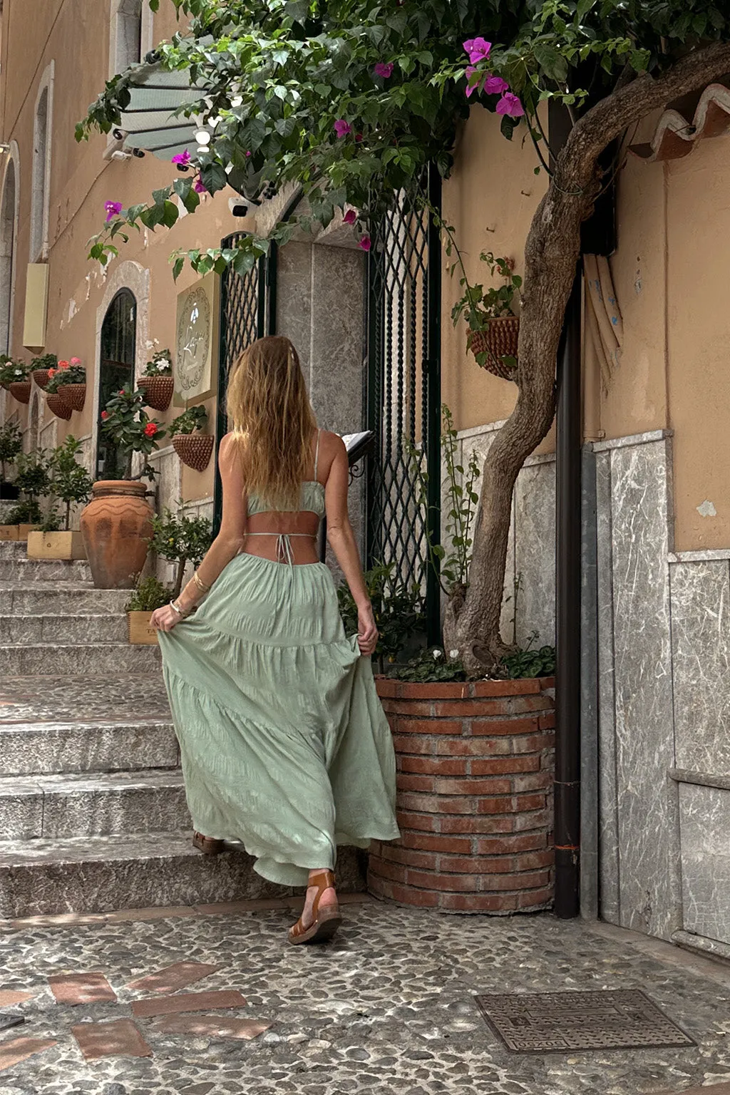 Paola Sage Boho Maxi Dress