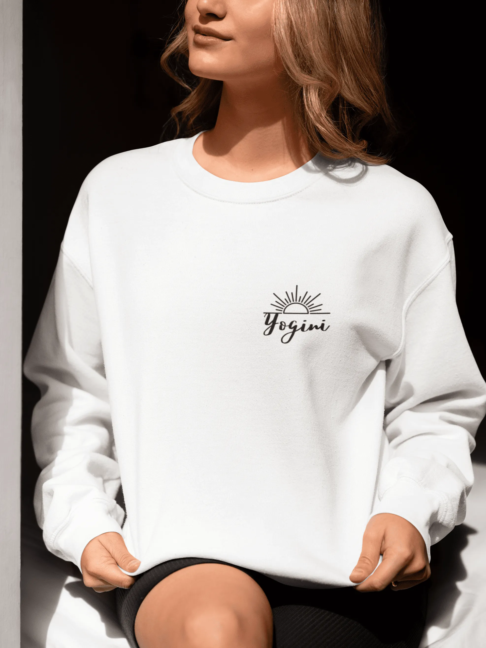 Premium Organic Sweatshirt | Yogini