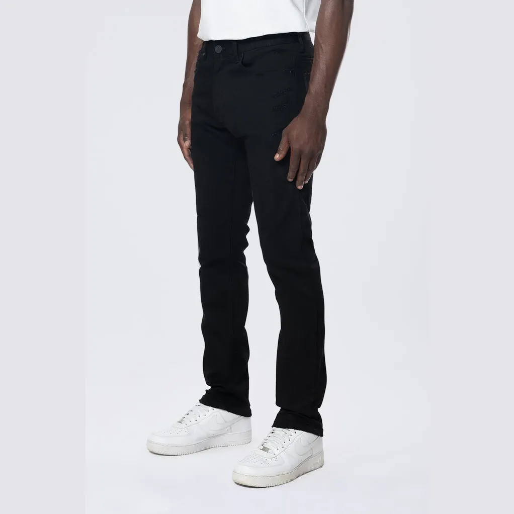 Slim Essential Clean Jean - Jet Black